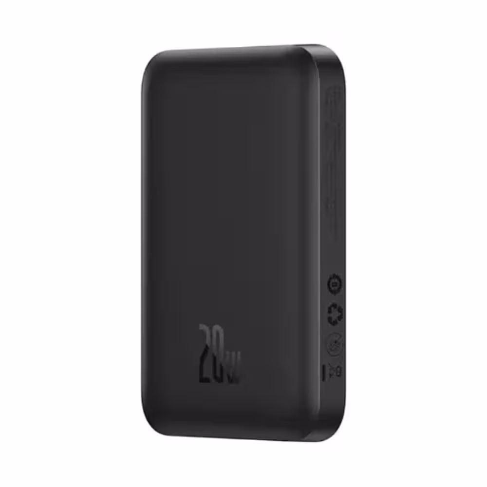 پاوربانک مغناطیسی 6000 میلی آمپر 20 واتی بیسوس مدل BASEUS MAGNETIC MINI WIRELESS PPCX130001