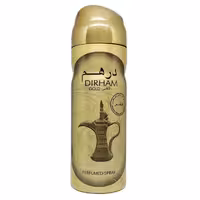 اسپری بدن ارض الزعفران درهم طلایی