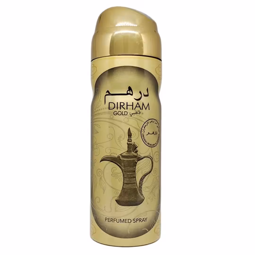 اسپری بدن ارض الزعفران درهم طلایی