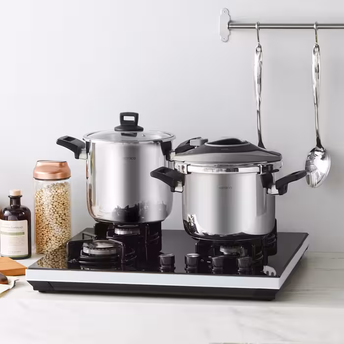 قابله و زود پز ست دوتایی 6و8 لیتری کاراجا 502000167