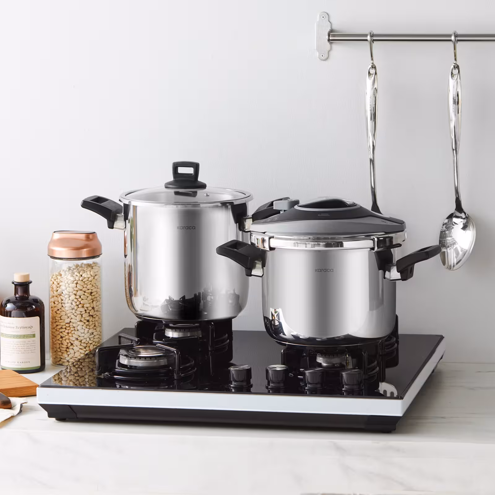 قابله و زود پز ست دوتایی 6و8 لیتری کاراجا 502000167