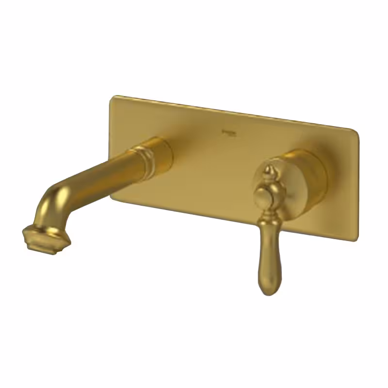 شیر روشویی توکار یک تکه شودر مدل زیگموند طلامات