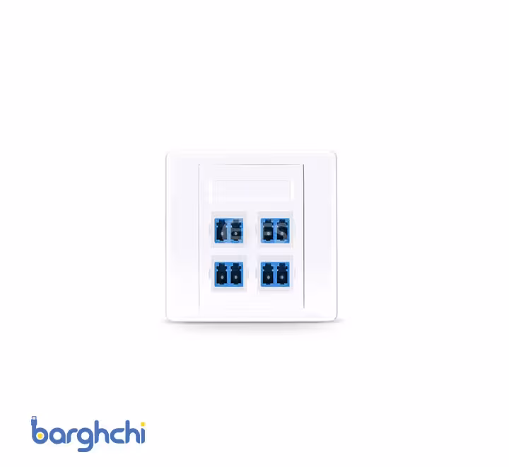 پریز فیبر نوری داپلکس 4 پورت