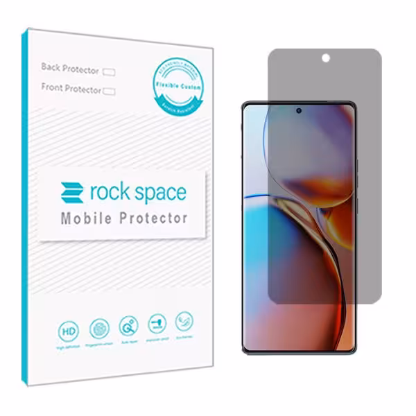 گلس موتورولا Moto X40 مدل نانو هیدروژل پرایوسی برند راک اسپیس کد S