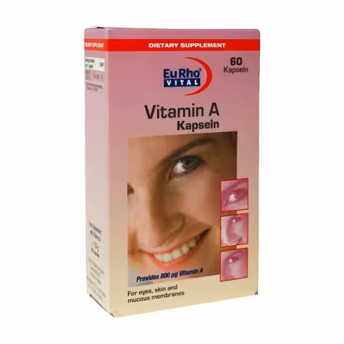 کپسول ویتامین آ یوروویتال 60 عدد