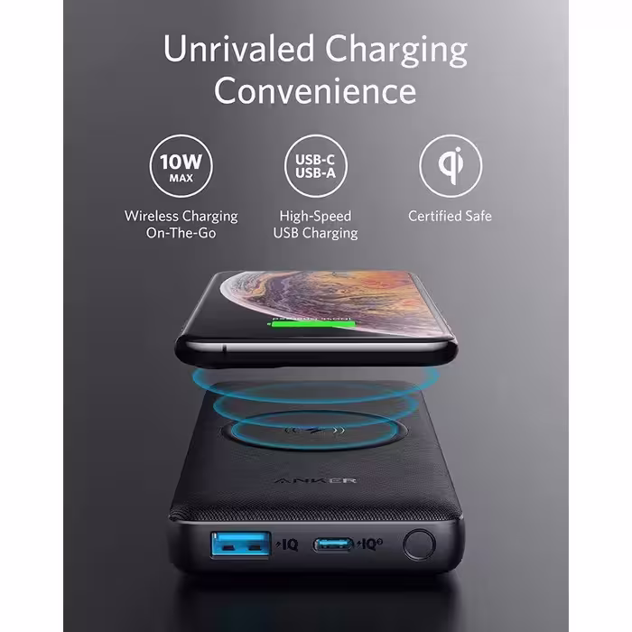 پاوربانک انکر مدل A1617 PowerCore III ظرفیت 10000 میلی آمپر ساعت