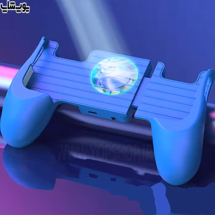 فن خنک کننده گوشی دارای نور RGB مدل MK