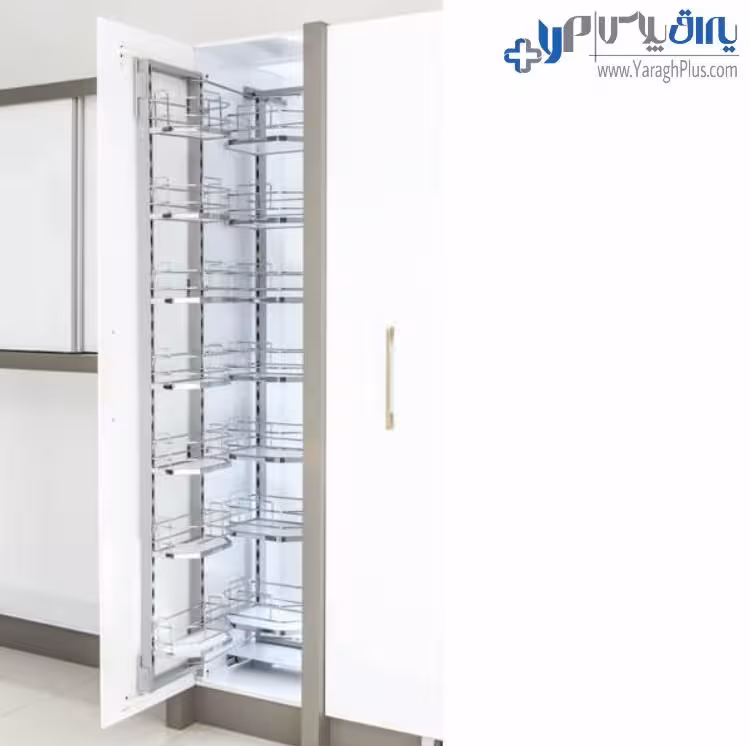 ﺳﻮﭘﺮ یخچالی کف چوب کابینت کمدی مدل آرنا یونیت 60 آدلان