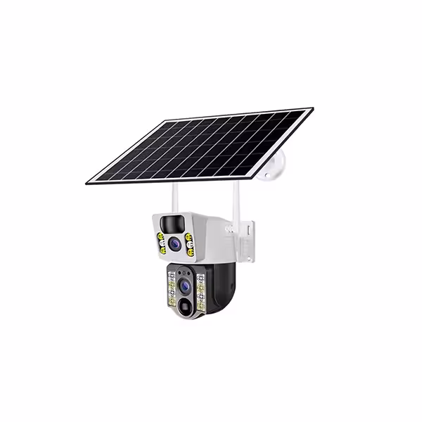 دوربین مداربسته مینی اسپیددام سولار سیمکارتی 2 لنز مدل V380