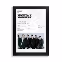 تابلو خواننده طرح Monsta x کد PF-20220