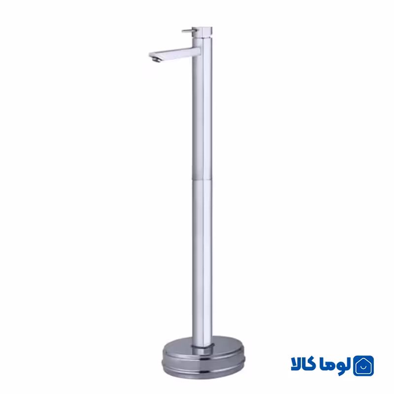 شیر روشویی ایستاده (پایه بلند) راسان مدل رامونا کروم