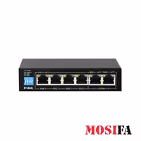 سوئیچ 6 پورت دی لینک DGS-F1006P-E