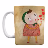ماگ عشقولانه ولنتاین با طرح عکس فانتزی