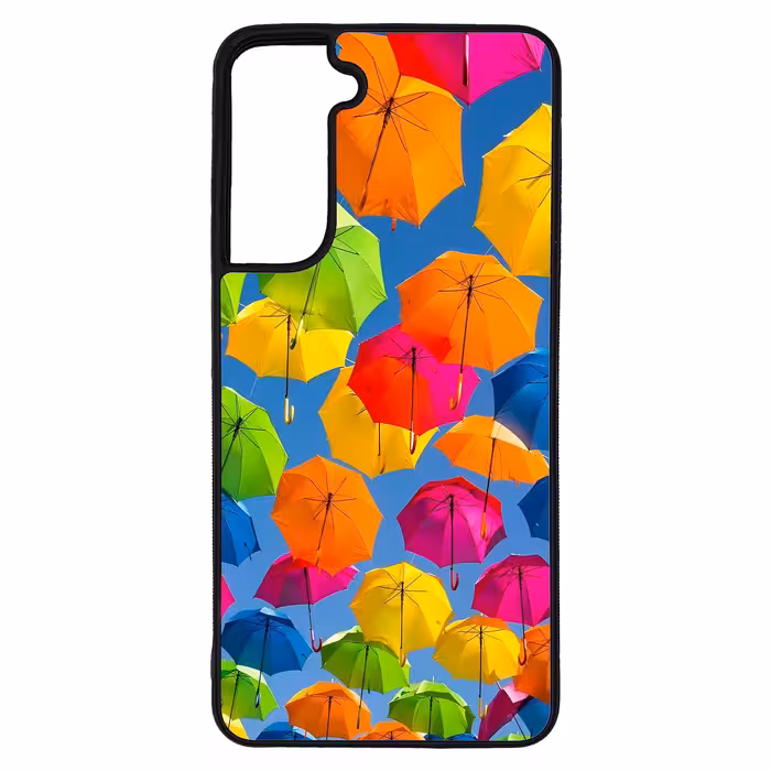 کاور طرح چترهای رنگی کد G-165 مناسب برای گوشی موبایل سامسونگ Galaxy S21 FE | دیجی قاب دونی