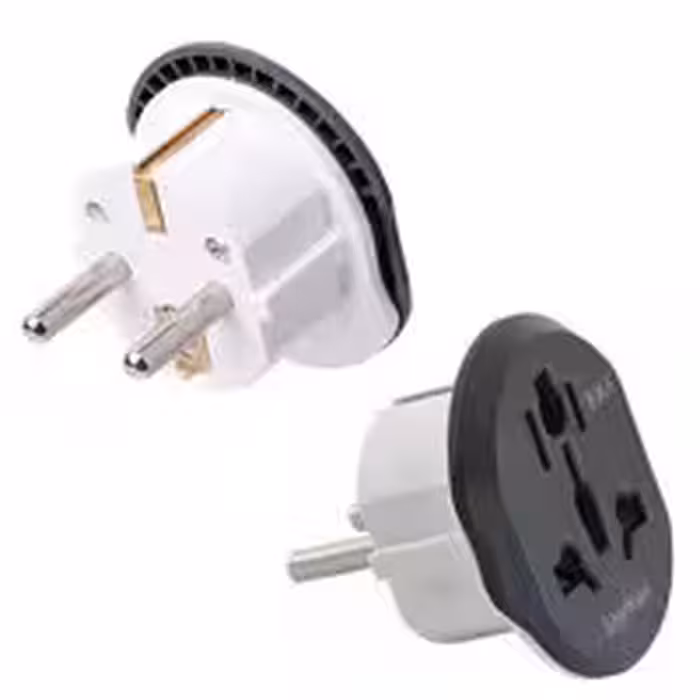 تبدیل 3به2  برق ارت دار Merkan Noor KT-168 20A درجه یک مسی