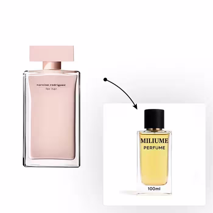 اسانس عطر Narciso Rodriguez for Her برند Givaudan - کد 2418 - نارسیس رودریگز زنانه 100ML - میلیوم پرفیوم