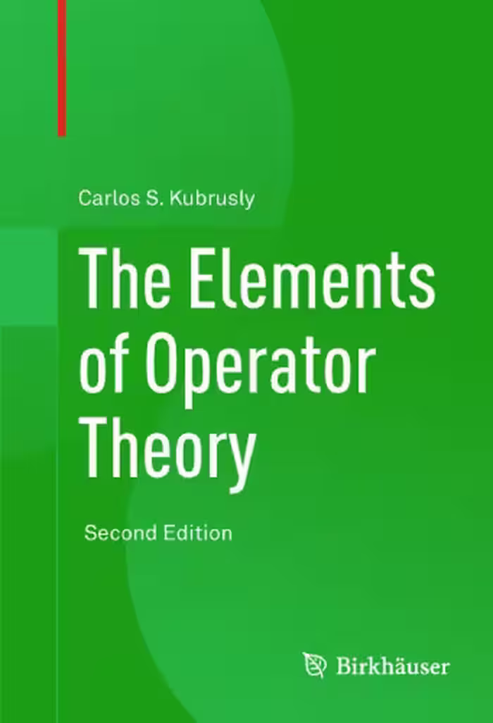خرید و دانلود نسخه کامل کتاب The Elements of Operator Theory