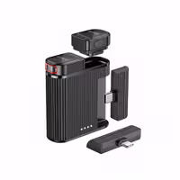 میکروفون یقه ای Yesido مدل KR19 با رابط لایتنینگ و تایپ سی