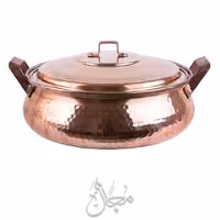 ماهیتابه مسی زنجان مدل تیانچه طرح چکش- 6 نفره 