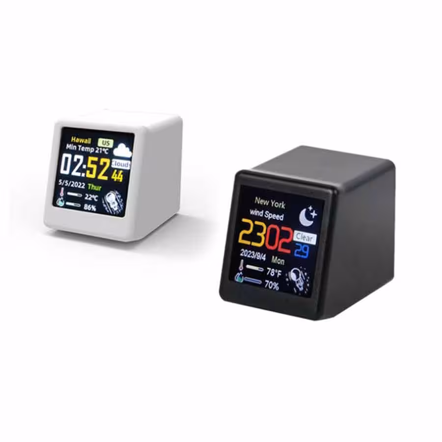 ساعت رومیزی مدل هواشناسی دیجیتال کد smart weather clock