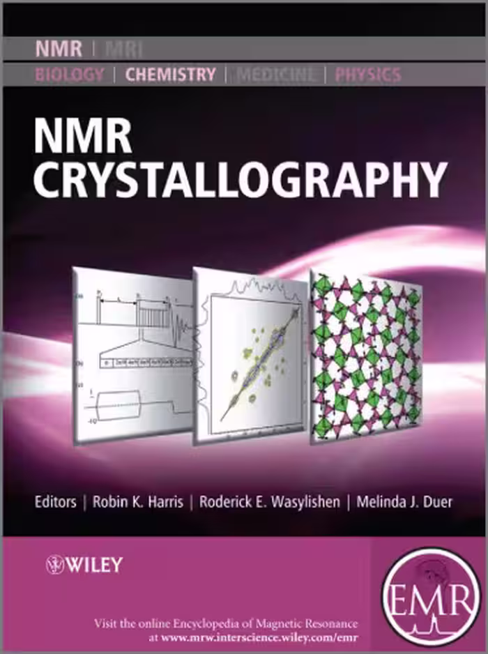 خرید و دانلود نسخه کامل کتاب NMR Crystallography