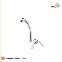 شیر ظرفشویی دوان مدل نژو سفید کروم