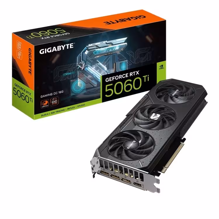 کارت گرافیک گیگابایت RTX 5060 Ti GAMING OC 16G