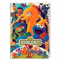 دفتر مشق کارتون خیابان سیمز