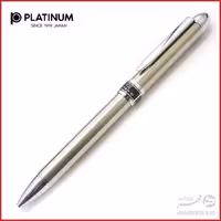 قلم سه کاره استیل مدل 2000 پلاتینیوم Platinum MWB-2000R Stainless Steel 2 Color 07 mm Ballpoint Multi Pen 05 mm Pencil