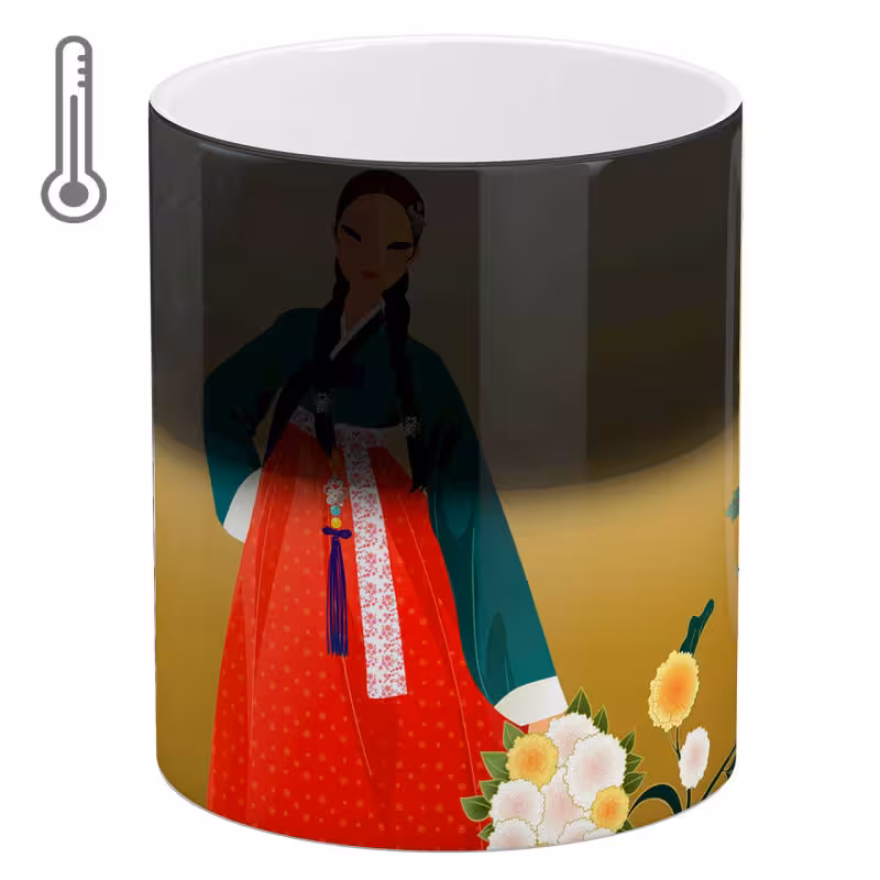 خرید ماگ-لیوان  حرارتی آبنبات رنگی  هانبوک کد MKSA0408