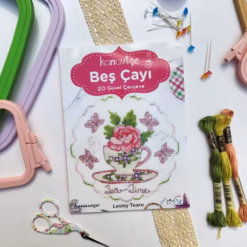 کتاب شماره دوزی Kanaviçe Beş Çayı