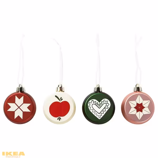 گوی تزیین درخت کریسمس مدل VINTERFINT | برند ایکیا | ارسال 15 الی 20 روز کاری