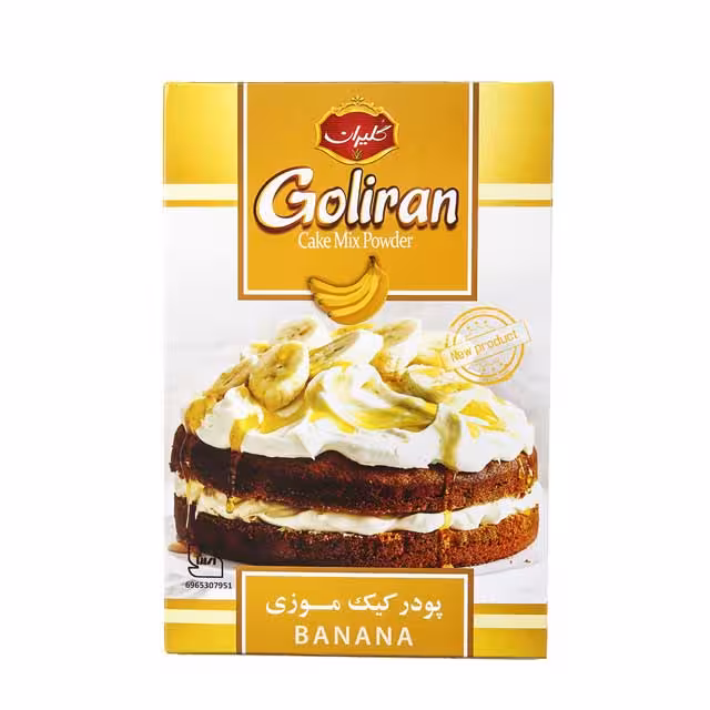 پودر کیک موزی گلیران 500 گرمی