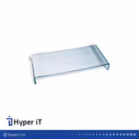 پایه نگهدارنده مانیتور شیشه‌ای رپو مدل 210 سایز Medium