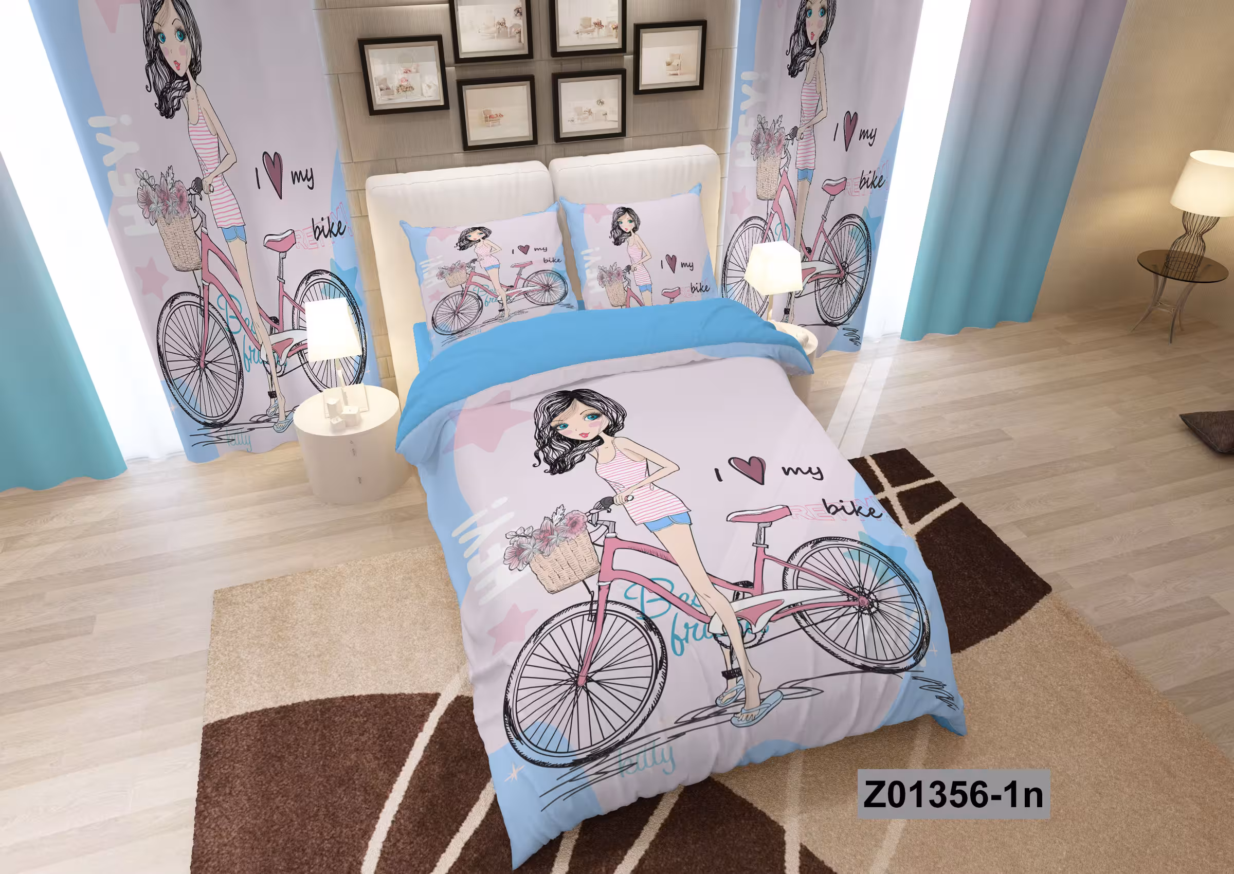 لحاف روتختی تنسل سه بعدی (3D) کالای خواب متین کد 1356
