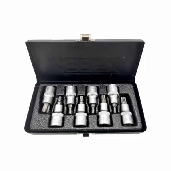 مجموعه آلن بکس ستاره‌ای 8 پارچه اپکس درایو 1/2 اینچ مدل APX-6028 تورکس