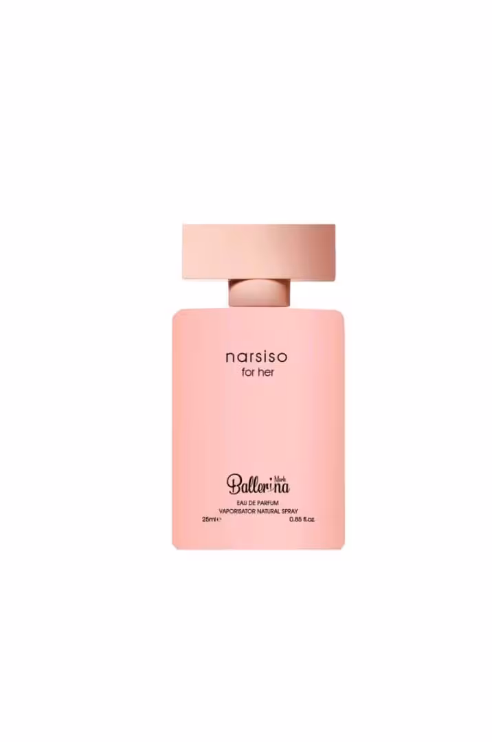 عطر ادکلن جیبی زنانه بالرینا نارسیسو 25 میل Narsiso