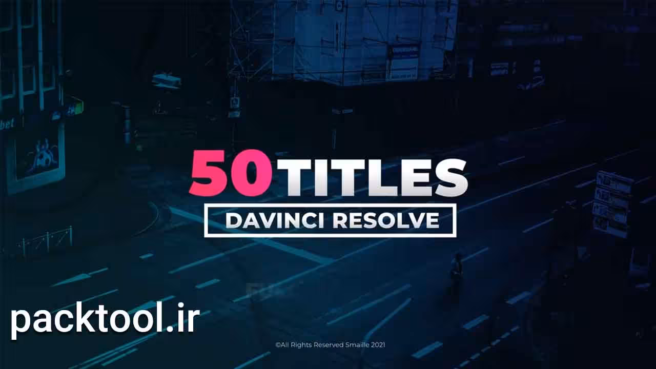 پروژه داوینچی ریزالو 50 تایتل و عناوین مدرن Modern Titles 2 - پک تول