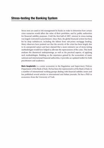 خرید و دانلود نسخه کامل کتاب Stress-testing the Banking System: Methodologies and Applications