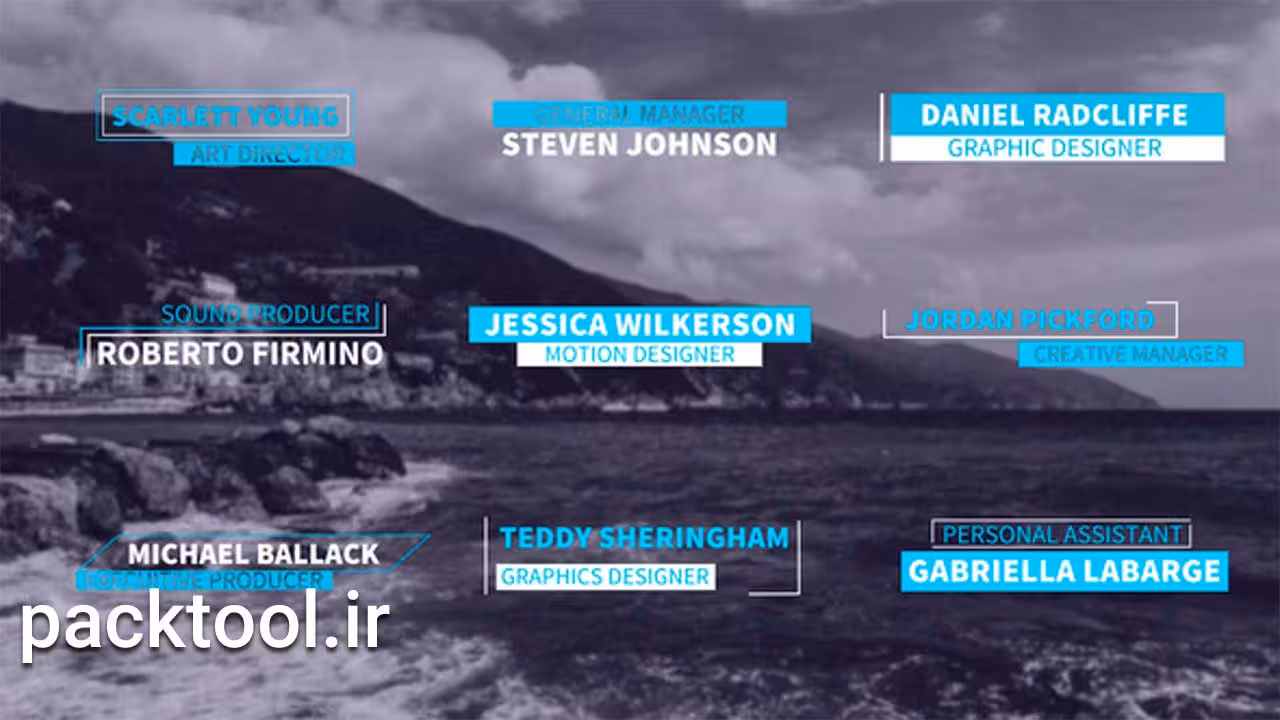 دانلود پروژه آماده داوینچی ریزالو زیرنویس Lower Thirds - پک تول