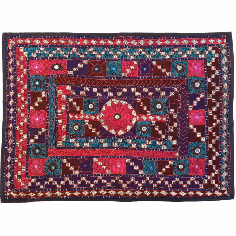 رومیزی مستطیل سوزن دوزی کد SOOZMOS16 نفیس