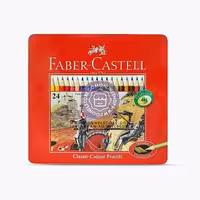 مدادرنگی فابرکاستل اورجینال جعبه فلزی مدل کلاسیک 24 عددی