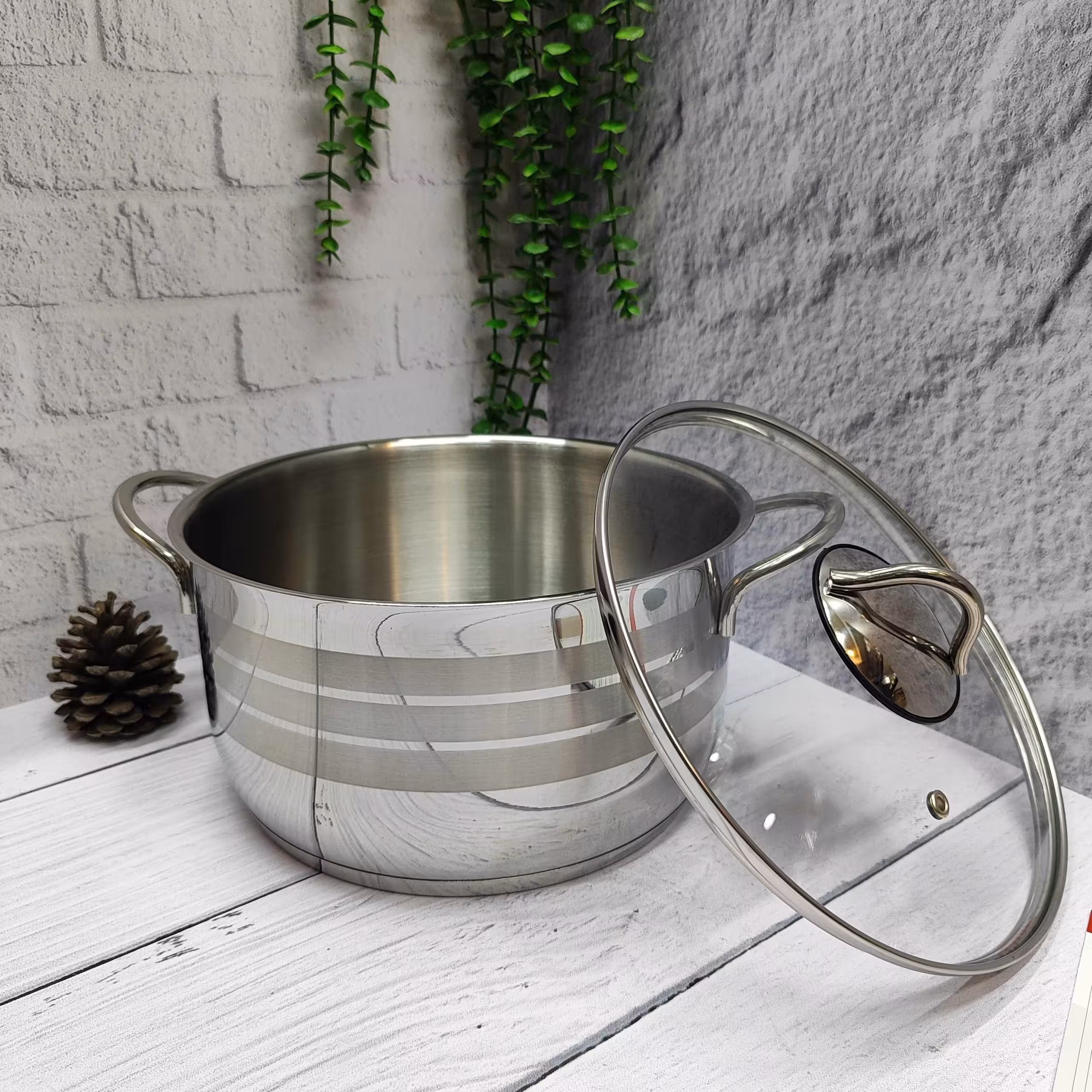 قابلمه تک سایز 24 استیل دستی لوکس