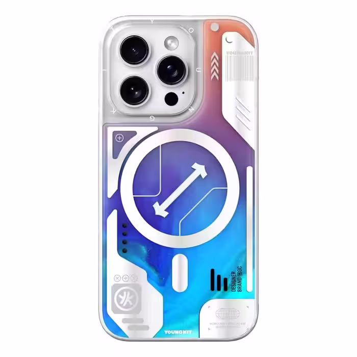 کاور گوشی اپل iPhone 16 Pro Max مدل illusion Magsafe 001