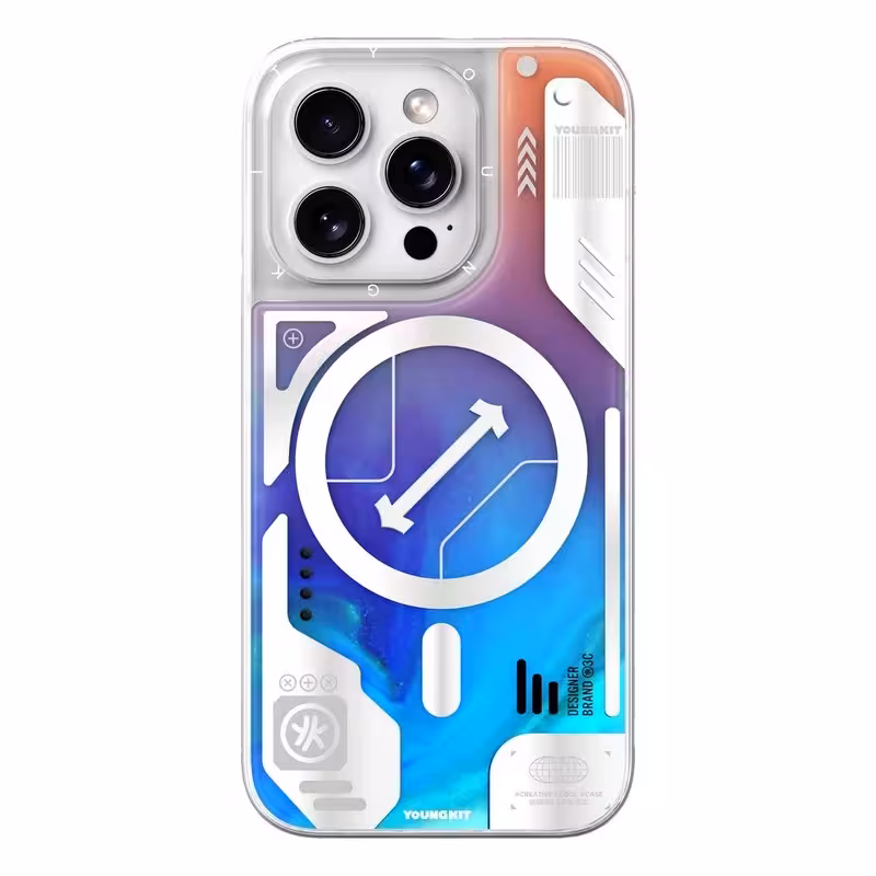 کاور گوشی اپل iPhone 16 Pro Max مدل illusion Magsafe 001