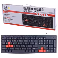 کیبورد سیمدار،مولتی مدیا،ضد آب، XP-8400N