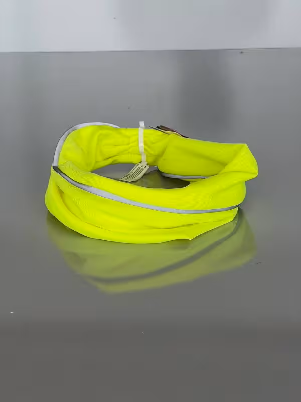 هدبند ورزشی سبز فسفری، مشکی