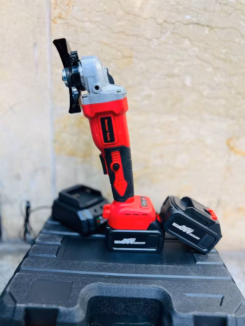 مینی فرز شارژی 36 ولت دو باطری مستر مدل 36V