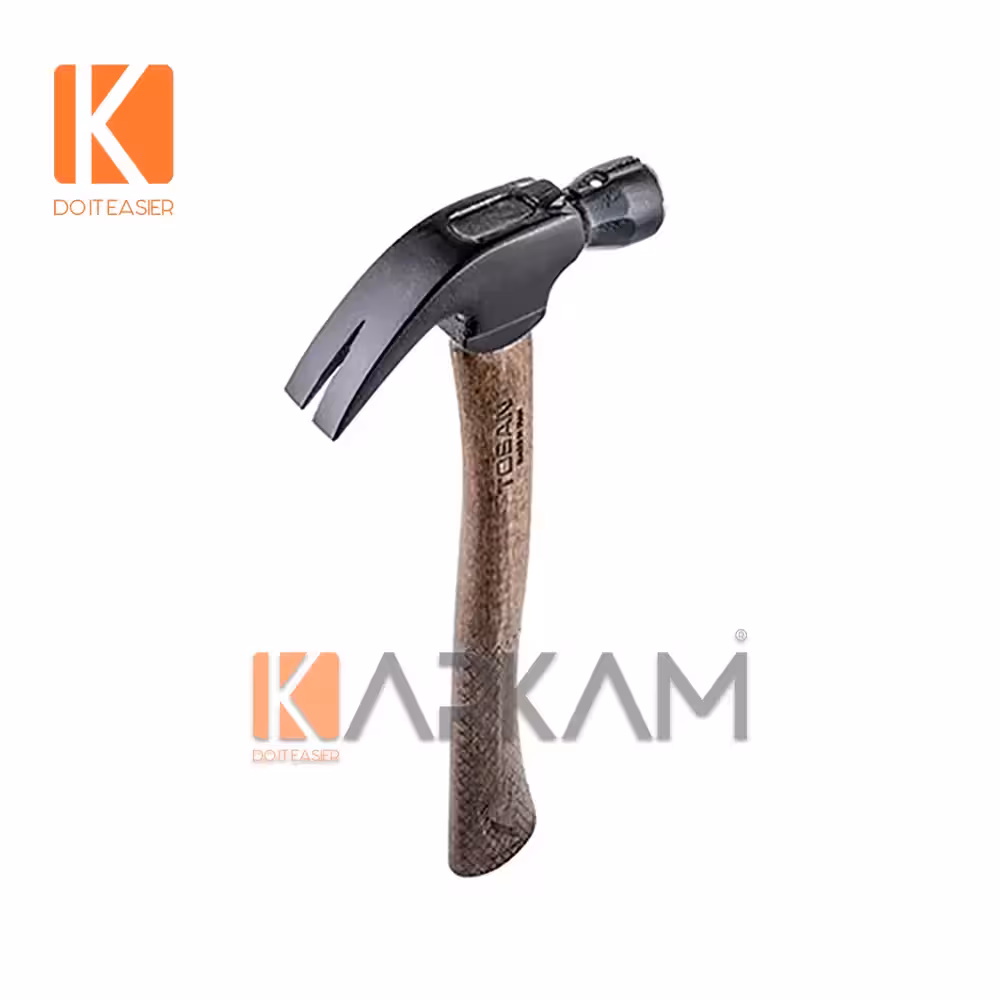 چکش 250 گرمی دوشاخ بلند چوبی ایرانی توسن