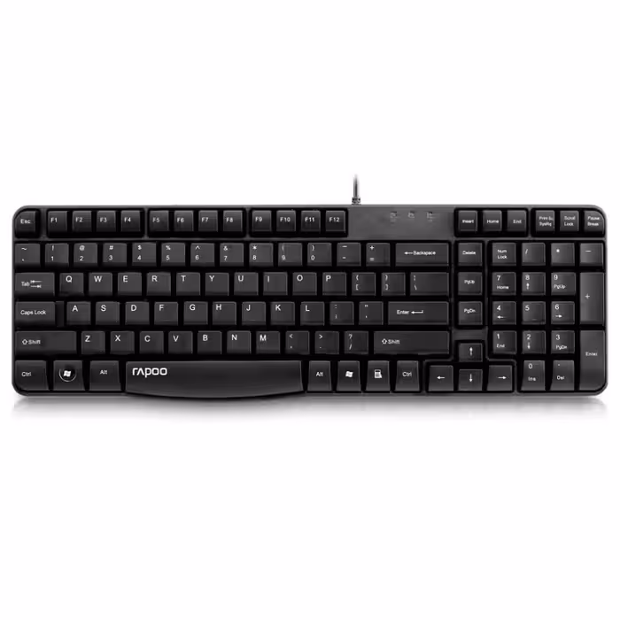 کیبورد سیم دار رپو مدل RAPOO NK 1900